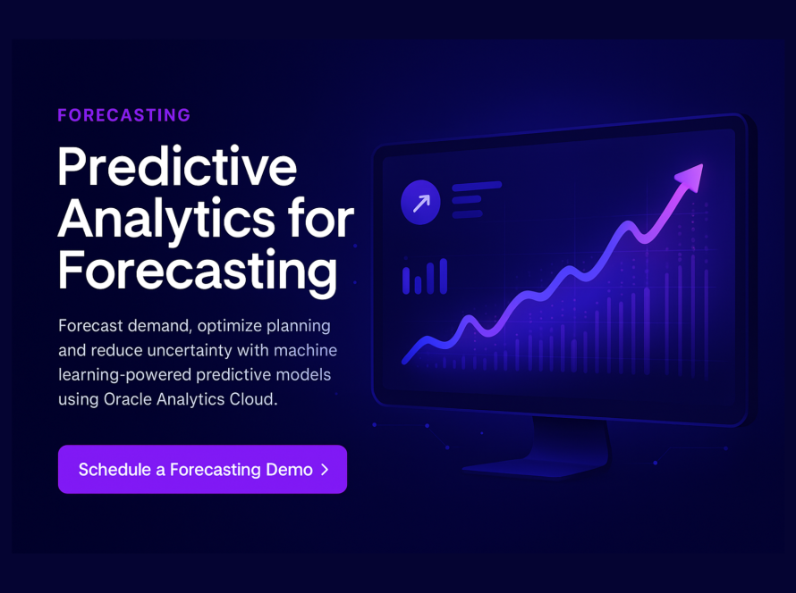Predictive Analytics for Forecasting